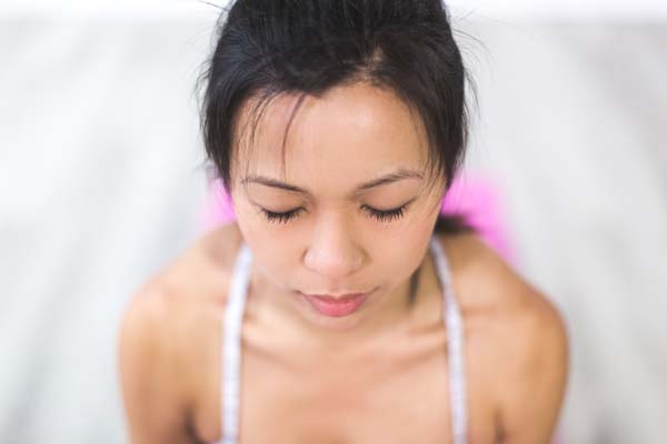 Fitness Young Woman Meditating 600
